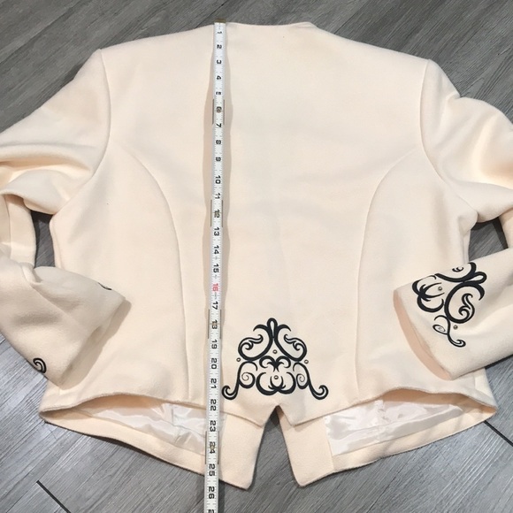 Saddle Ridge Vintage Collection Western Style Cream with Black Detailing size XL - Picture 6 of 13